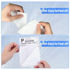 100 Sheet Phomemo A6 Size Shipping Labels 100x150mm Thermal Label Stickers Roll for PM-241BT/D520/246S Waybill Printer Labeler