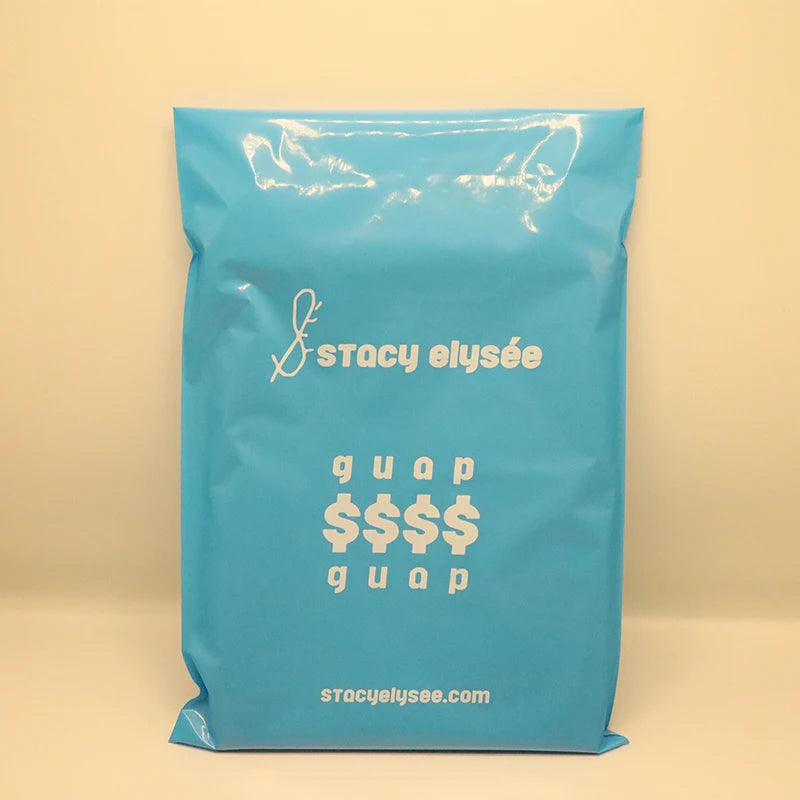 50pcs/Lot Plastic Mailer Envelope Bags Poly Shipping Mailing Colorful Packaging Parcel Storage Custom Logo Brand Mailer Envelope