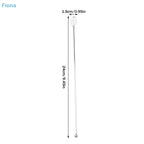 ✔1/2Pcs 24CM Coffee Stirrers Reusable Bar Stainless Steel Stirrer Multi-Function Decorative Stir Sticks For Drinks Mixing Bar