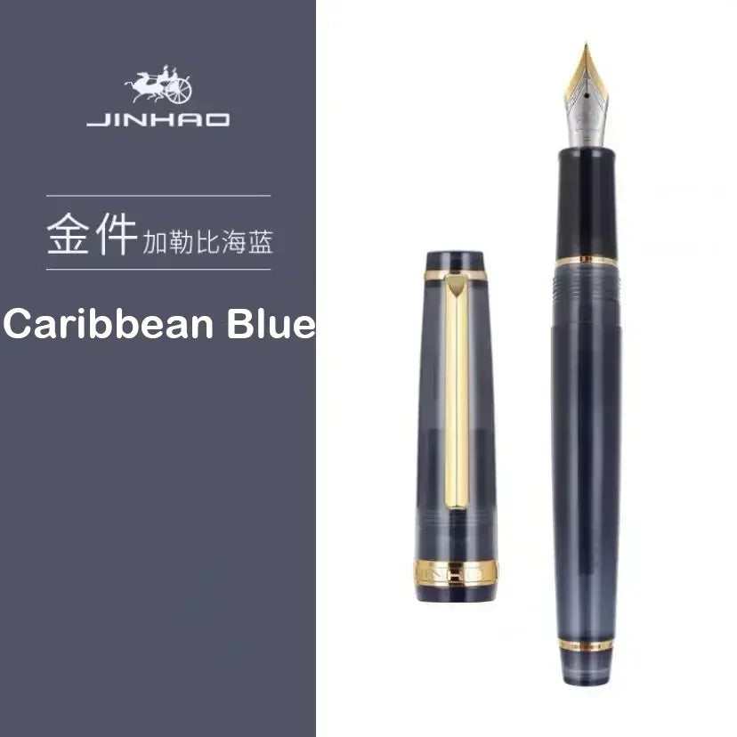 Jinhao 82 Fountain Pen New Color Luxury Elegant Pens 0.7/0.5/0.38mm Extra Fine Nib Writing Office School Supplies Stationery