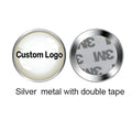 100pcs/lot Shirley custom metal badges lapel pins with epoxy resin domed Printed label pins name badge personalised