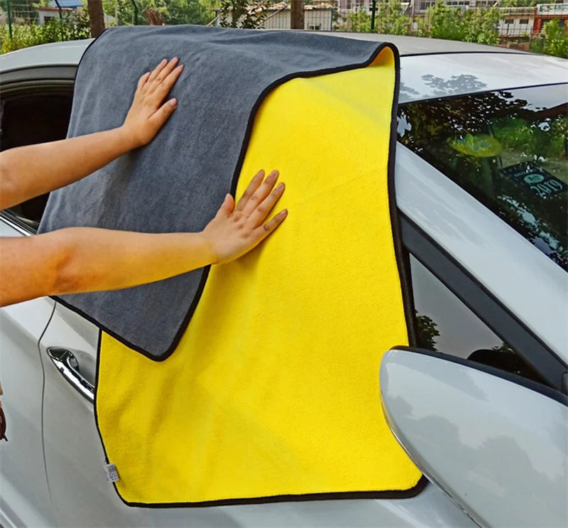 Big Car Wash Microfiber Towel Car Cleaning Drying Cloth Car Care Cloth Microfiber Towel Car Microfiber Cloth Super Absorbent