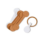 100/200PCS Round Price Tag for Jewelry Bracelet Earring Necklace Display Stand Card Packaging Sticker Self Adhesive Blank Label