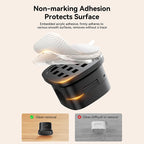 ROCOREN Magnetic Cable Organizer Self Adhesive Wire Holder Under Desk Adjustable Cable Management Wire Keeper Cable Holder Clips 6-30PCS
