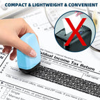 Identity Protection Roller Stamp Identity Theft Protection Roller Stamp For ID Blockout Privacy Confidential and Address Blocker