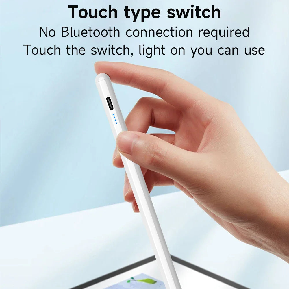 For Apple Pencil 2 1 With Palm Rejection Tilt Sensitivity Stylus Pen For 2018-2026 IPad 6/7/8/9/10, Mini 5/6,Air3/4/5, Pro 11/12