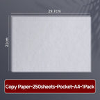 Translucent Tracing Paper 16K/A4/A5 Premium Trace Copy Paper for Drawing, Calligraphy, Sketching Painting Craft & Art Supplies