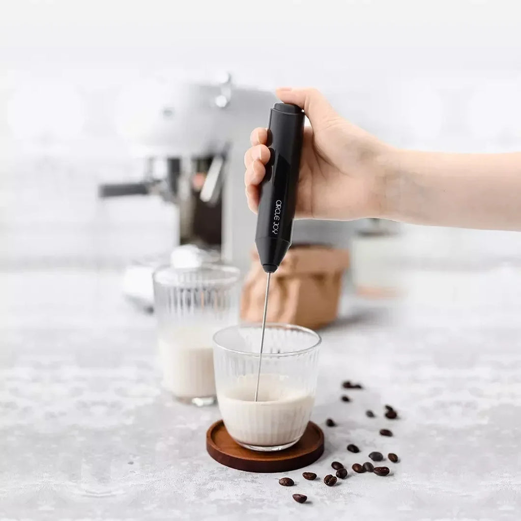 Wireless Electric Coffee Frother, Portable Stirrer, Battery Powered Mini Frother, Egg Beater, Cream Frother