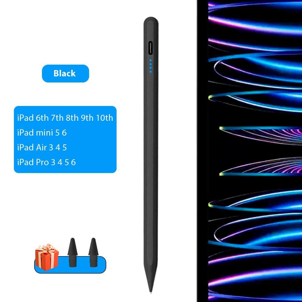 For Apple Ipad 6 7 8 9 10 Mini 5 6 Air 3 4 5 Pro 3 4 5 6 Stylus for Apple Pencil With Palm Rejection for iPad Pencil with Nibs