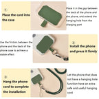 Phone Lanyard Strap Crossbody Cord for Mobile Wire To with Lanyard Mobile Chain To Hang Around Cell Necklace Strap SJGS01