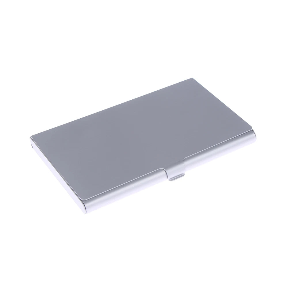 Men Business Card Case Aluminum Alloy Credit Card Holder Metal ID Cards Box Cover Women Credit Business Card Holder Case