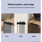 Desktop Cable Organizer, Mobile Phone Charging Cable, Data Cable Organizer, Network Wiring Fixture, Storage Bundle Buckle
