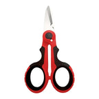 Electrician Scissors New High Carbon Steel Non-slip Industrial Strong Wire and Cable Stripping Scissors Suitable for Home Office