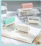 New 6 Holes Hole Puncher A4 A5 B5 Loose Leaf Paper Hole Punch Standard Hole Punch DIY Office Binding Tool Office School Supplies