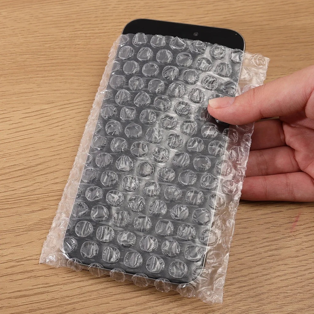 20-100pcs 15x20cm Bubble Mailers Plastic Wrap Envelope White Packing Bags Clear Shockproof Shipping Packaging Bag Film Wholesale