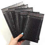 10/50pcs Black Pink Bubble Envelopes Bag Waterproof Foam Adhesive Self Seal Packing Bags Mailers Shipping Storage Organizer Bags