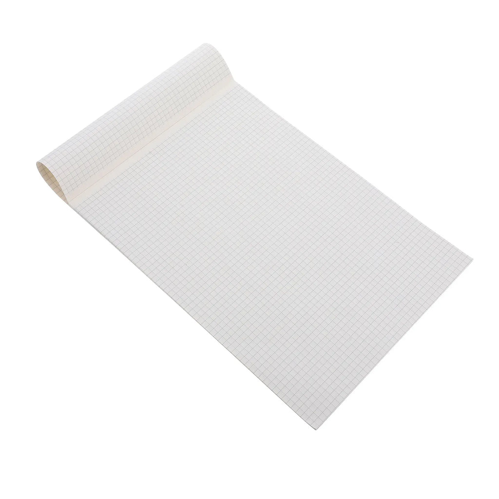 40Sheets Graph Paper Notebook A4 Double-Sided Grid for Students Professionals Math Drawing Engineering Projects Large Capacity