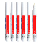 1-6Pcs Grout Pen Waterproof Tile Marker Wall Seam Repair Tool for Bathroom Floor Black White Beige