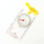 Compass Navigation Map Reading Scouts Camping Hiking Scale Ruler Outdoor Orienteering Tools