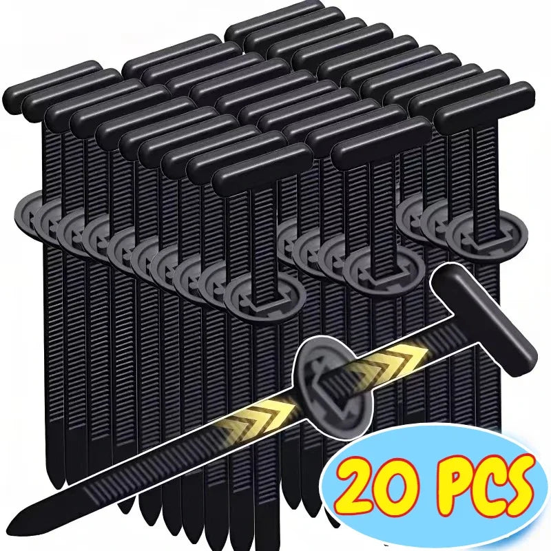 Self-Locking Nylon Universal Cable Tie Buckle Premium Plastic Wire Ties Heavy Duty Cable Fixed Strap for Mudguard Cable Clips