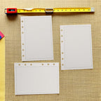 100Pcs Loose Leaf Refill Paper for Binder Journals 6 Hole Graph Grid Sheets Planner Filler Pages Home Office School Project