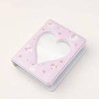 Cute Bear Photo Album 3 Inch Love Heart Hollow Picture Storage Case Kpop Card Binder Name Card Book Photocard Holder 36 Pockets