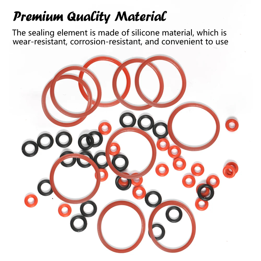 50PCS Silicone O-Ring Seals Maintenance Set Compatible With Jura C D E F S X ENA GIGA Series Coffee Machines