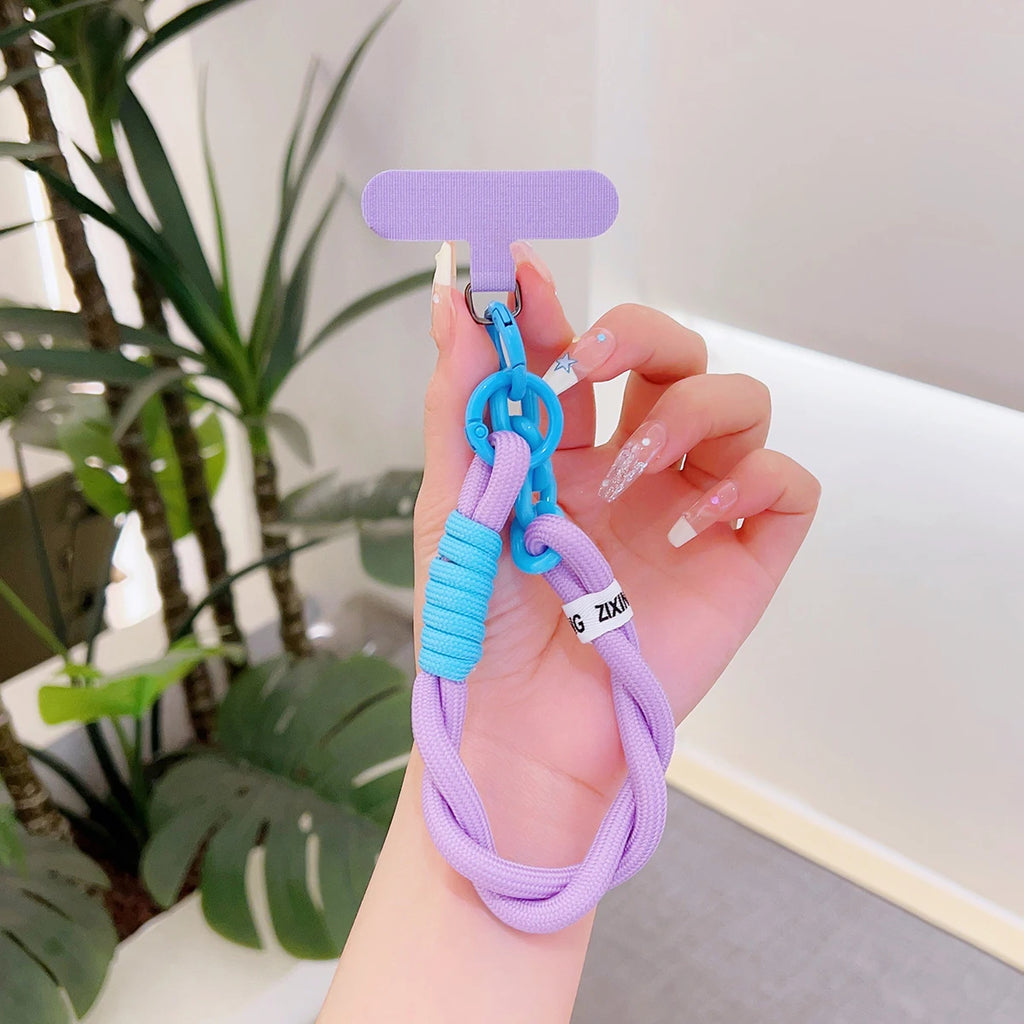 1Pc Cellphone Straps Hanging Cord Mobile Phone Lanyard Short Wrist Strap Charm Anti-lost Chain for Women Keychain