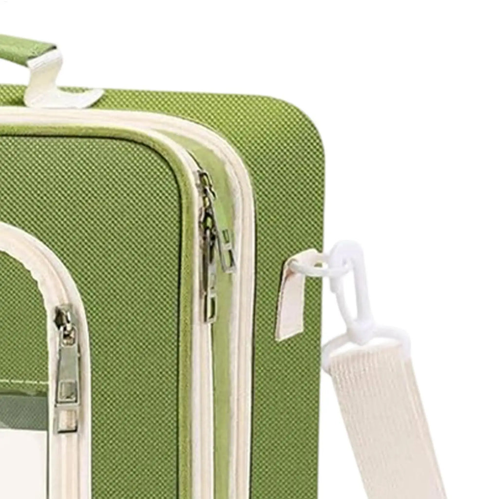 Plant Packet Organizer Binder Large Capacity 3-Ring With 20 Reusable Envelopes 30-Sheet Garden Saving Binder Bag For Gardeners