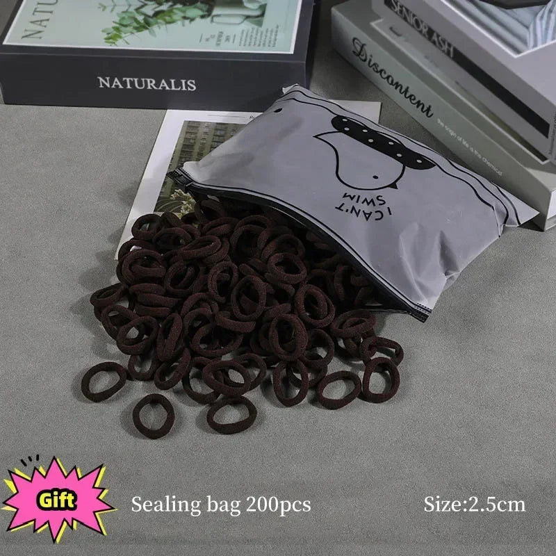 Gift Bag Hair Accessories Girls Bands Kids Rubber Elastique Cheveux Fille Cute Band Elastiques Baby Bandas Headbands Haargummi