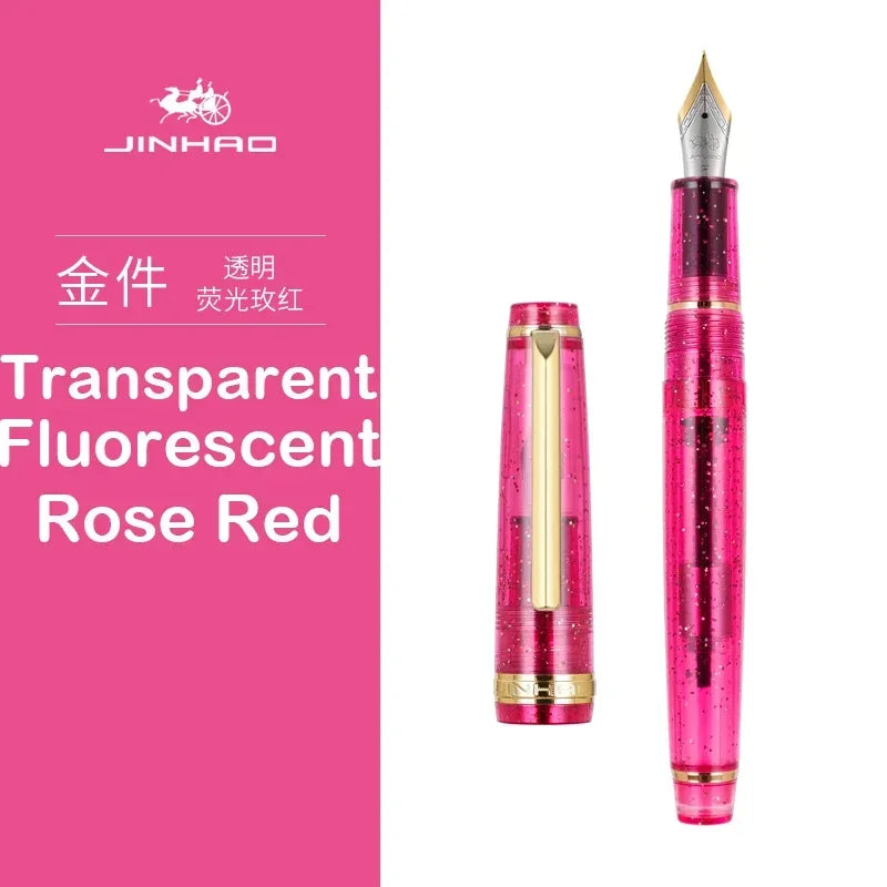 Jinhao 82 Fountain Pen New Color Luxury Elegant Pens 0.7/0.5/0.38mm Extra Fine Nib Writing Office School Supplies Stationery