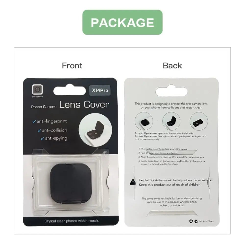 New Plastic Sticker Privacy Protector Back Camera Lens WebCam Cover Protective For iPhone 14 Pro Max Plus