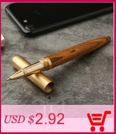 1 PC High Quality Luxury Full Metal Ballpoint Pen Silver Plating Ball Pens Business Writing Signing School Office Supplies 03733