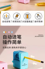 FABER CASTELL Manual Hand Crank Pencil Sharpener Sharpen 8mm in Diameter Candy Colors for Kids,Artists,Student Office Stationery