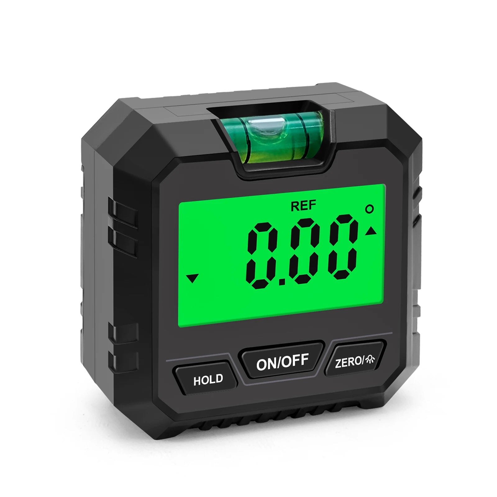 Digital Inclinometer Electronic Goniometer 360° Angle Meter Level Angle Gauge Bevel Protractor Slope Measure Magnetic Base