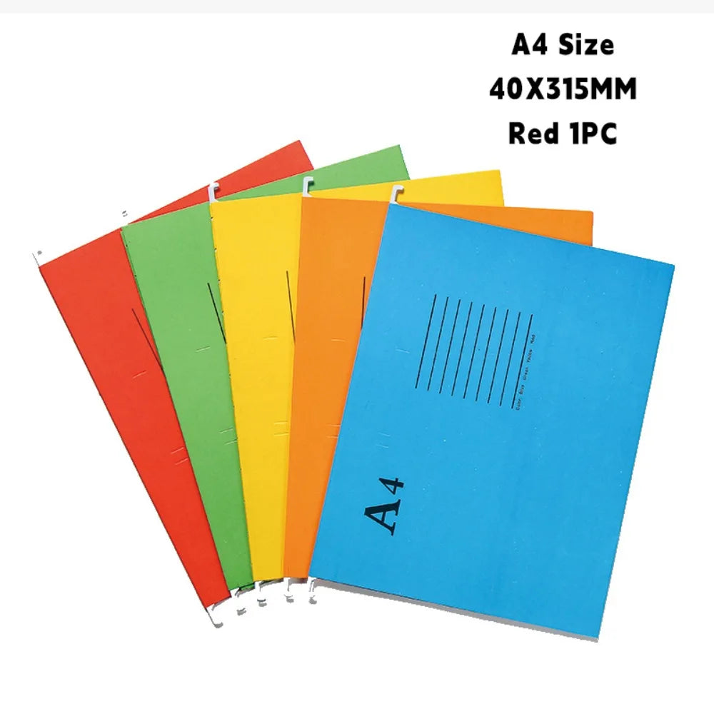 New A4/FC/US Letter Size A4 File Folder Paper Material Suspended Type Lever Arch Folder Documents Organizer Document Storage