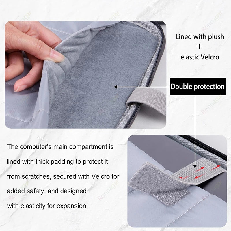 Laptop Sleeve Bag Compatible with MacBook Air/Pro 13-13.6-15 inch 2026 MacBook Neo A18Pro MacBook Pro14 MacBook Air M4 M3 M1 M2