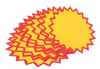 Burst Sign With Mid Flap Shelf Data Channel Pvc Star Pricecard Split Bursts Price Tag Card Pop Advertising Promotion Ticket