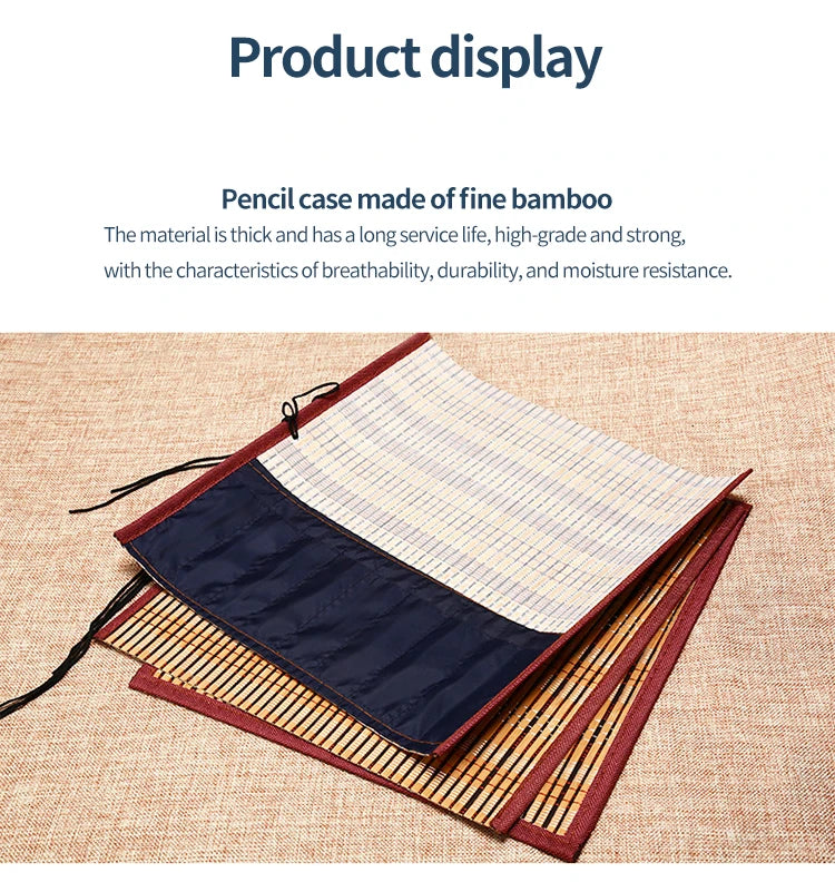 6/9/ 12/ 16 Chinese Painting Brush Beginner Calligraphy Drawing Bamboo Pen Curtain Felt Rice Paper Set Landscape Drawing Writing
