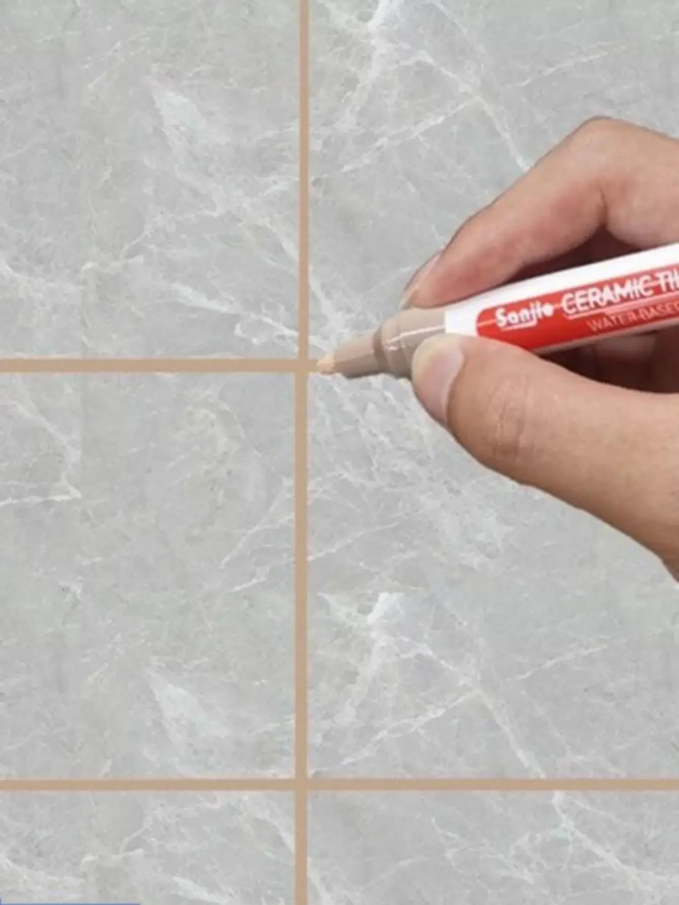 1/5/10PC  Waterproof Marker Pen Wall Seam Repair Tiles Grout Markers Pens Floor Bathroom Decontamination Paint Brush Tools