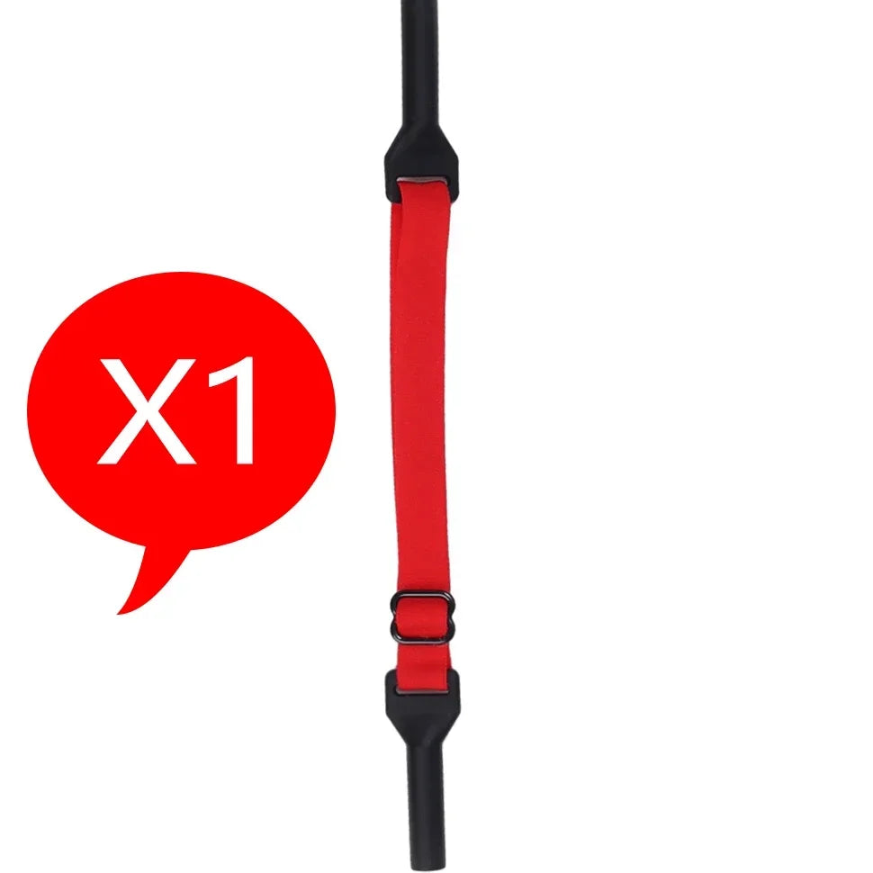 Adjustable Elastic Strap For Sports Glasses, Anti-Slip Band For Glasses, Safe Grip For Basketball, Running, Outdoor Activities