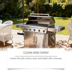 BBQ Grill Cleaner Spray Grease & Char Remover Spray for Grill Oven Pan Heavy Duty Degreaser for Outdoor & Kitchen Cleaning