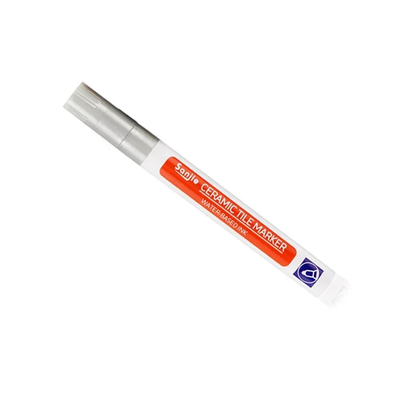 White Waterproof Tile Marker Grout Pen Wall Seam Pen 10Color Optional,for Tiles Floor Bathroom Decontamination Seam Repair
