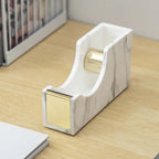 Mingqiang Cross-border Transparent Acrylic Tape Base Tape Cutting Machine Desktop Office Supplies Gift Set