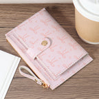 Ultra-Thin Zipper Card Wallet for Cash ID Credit Cards Coins, Lightweight Portable Pocket Money Holder