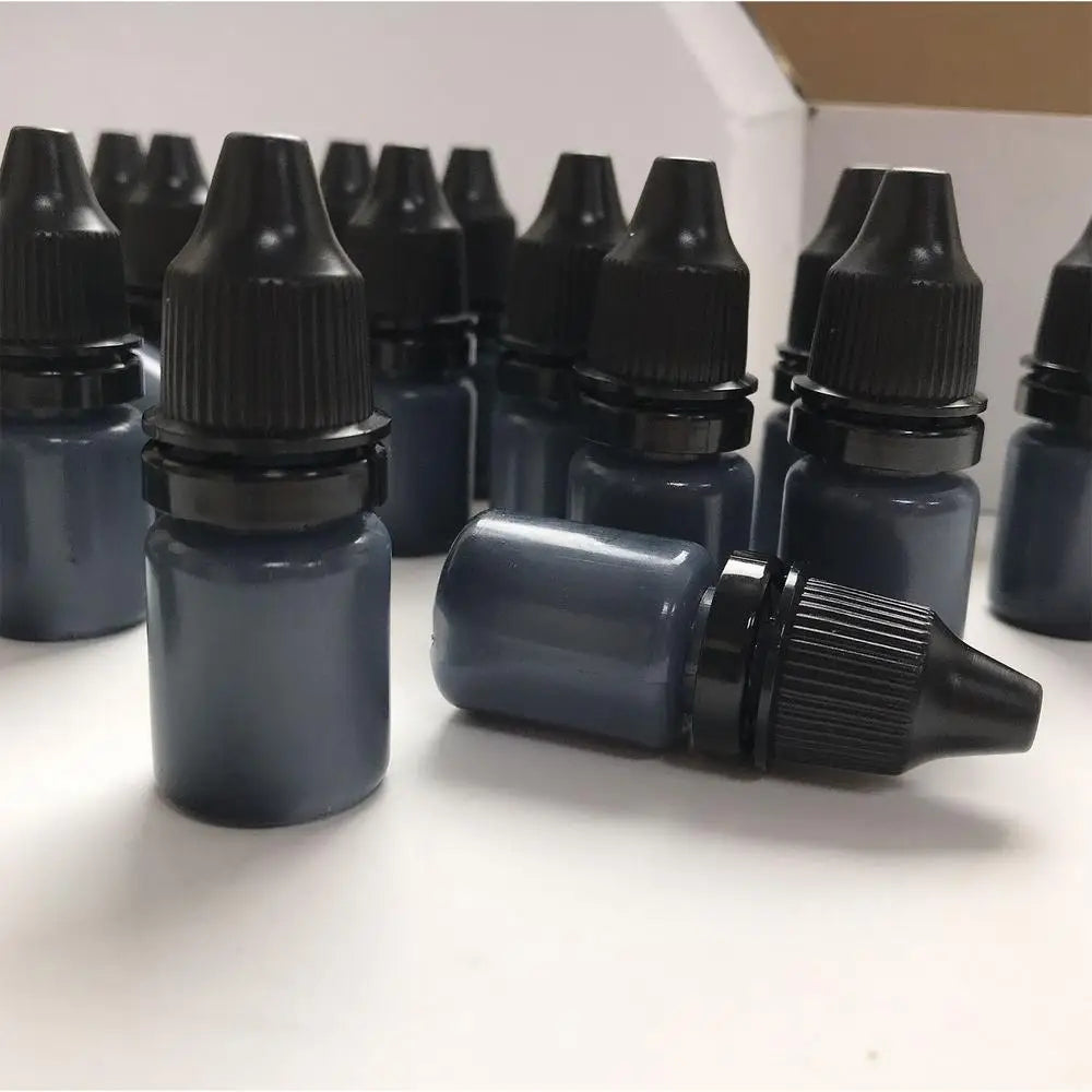 3PCS Black Ink Refills Parcel Privacy Information Eliminators Anti-theft ID Security Stamp Messy Code Confidential Seal Supplies