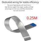 Ribbon FPV HDMI-Compatible Connector Flexible Flat Cable Raspberry Pi 4 Micro HDMI to HDMI/Mini HDMI Female 90 Degree FFC 20pin