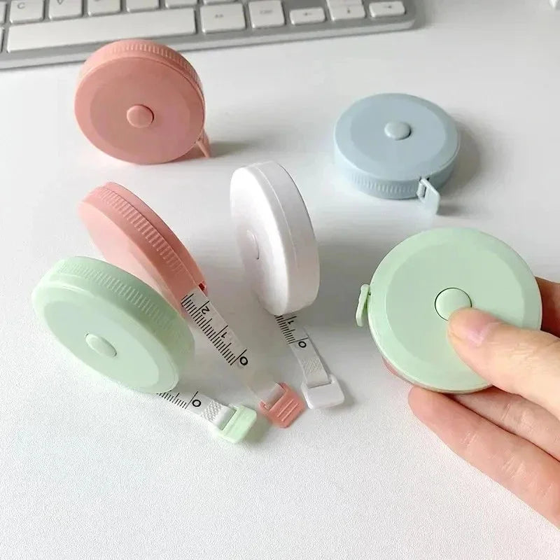 1.5 Meter Soft Tape Measure Flexible Ruler For Body Measurement Sewing Tailor Handmade Portable Body Sewing Measurements Ruler
