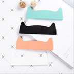 1 Pcs Lytwtw's Cute Kawaii Black Cat Kitten Straight Ruler Wooden Tools Cartoon Sewing Drawing Office School Stationery supplies
