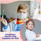 8Pcs Novelty Syringe Ballpoint Pens Cute Stationery Nurse Pen Ballpoint Pen 0.5mm Ballpen